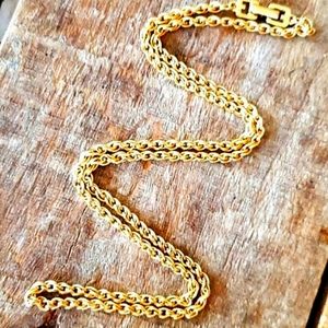 Authentic Vintage Givenchy Gold Necklace